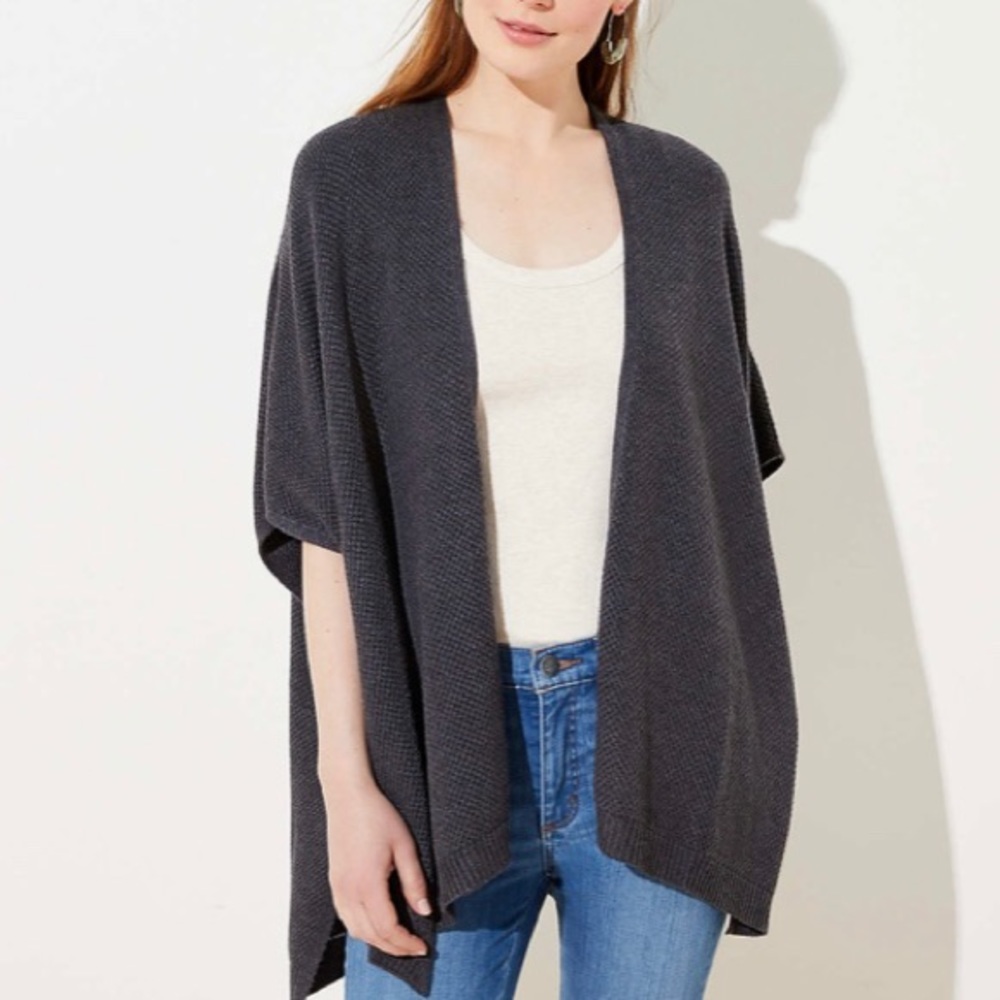 LOFT Waffle Stitch Wrap - XS/S